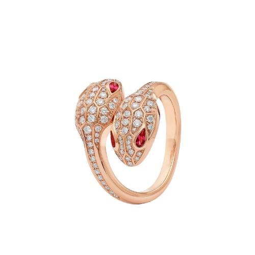  BVLGARI寶格麗 22年秋冬 女士 戒指 SERPENTI SEDUTTORI BAGUE an859033358088 358107 358086 預定商品1-3周發貨