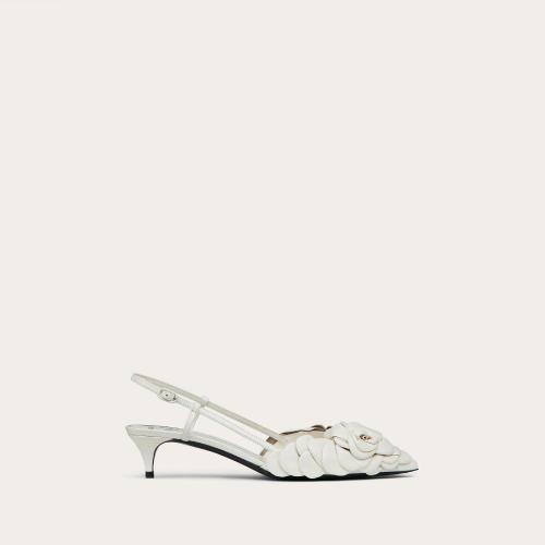  VALENTINO華倫天奴 22年秋冬 女士 中跟涼鞋 ESCARPINS a BRIDE ARRIERE ATELIER SHOES VALENT 預定商品1-3周發貨