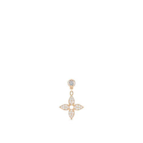  LV路易威登 22年秋冬 女士 耳環 IDYLLE BLOSSOM 18K 金鉆石耳環 Q06169