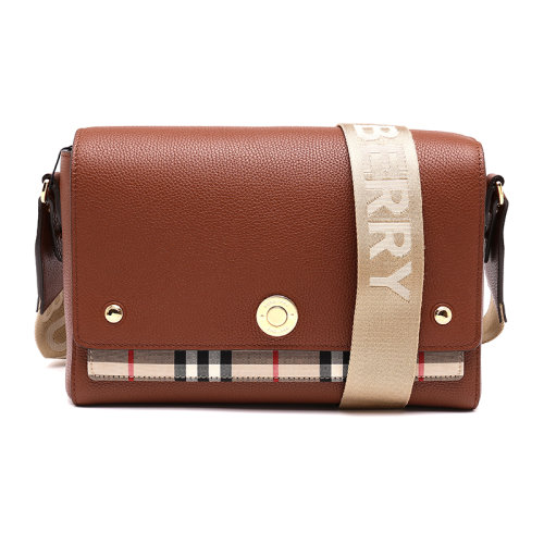 BURBERRY/博柏利女士牛皮革背提包斜挎包8021111