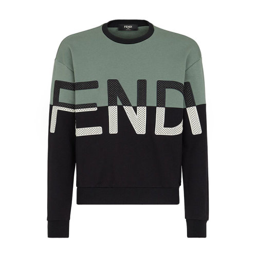 FENDI/芬迪 運動衫 拼色棉質運動衫 男衛衣FAF626A527