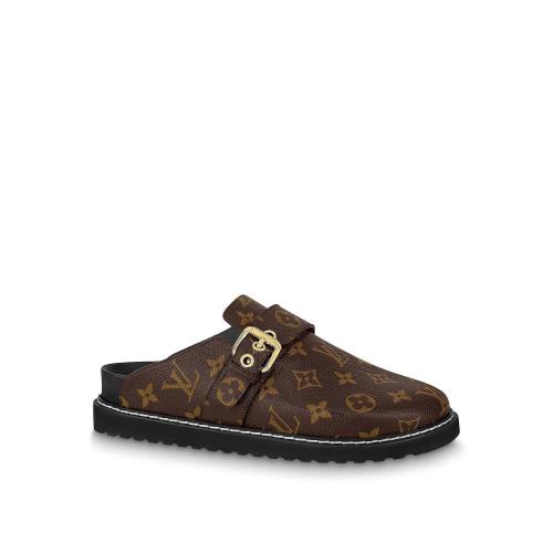  LV路易威登 22年秋冬 女士 平底涼鞋 LV COSY COMFORT 平底涼拖 1AAW6T 1AAW6R 1AAW6P 1AAW6N