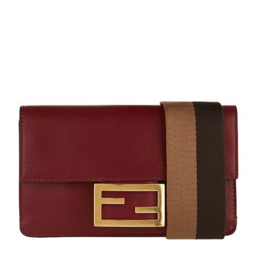 FENDI/芬迪 Baguette系列女士牛皮徽標(biāo)按扣時尚迷你單肩包斜挎包女包 8BS039-AAIW 多色可選