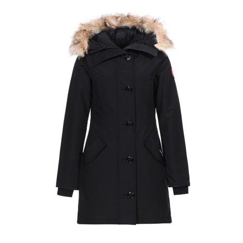 CANADA GOOSE/加拿大鵝 女士羽絨服 女士滌綸FUSION FIT版ROSSCLAIR派克大衣鴨絨羽絨服外套 2580L