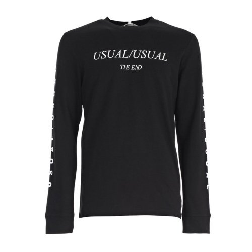 Alexander McQueen/亞歷山大麥昆 棉質字母印花長袖男衛衣