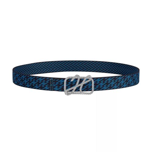  HERMES愛馬仕 22年秋冬 男士 腰帶 Boucle de ceinture Cordage %26 Sangle H 32?mm H081676CK0 預定商品2-6周發貨