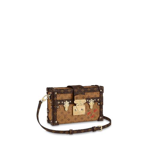 LV路易威登 22年春夏 女士 單肩包 Petite Malle 手袋 M45960 預定商品2-6周發貨