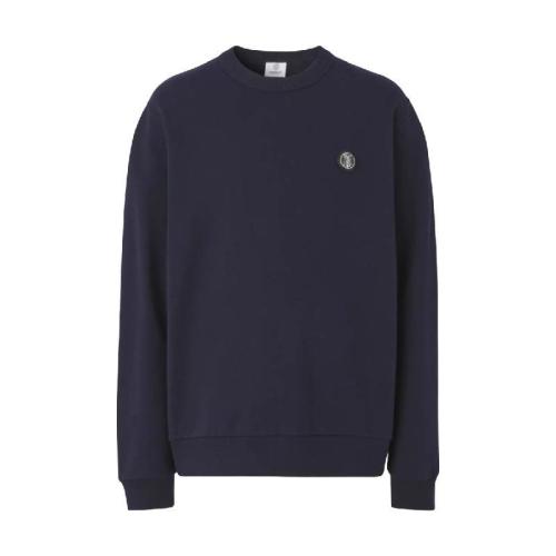  BURBERRY 22年秋冬 男士 專屬標識圖案貼花棉質運動衫 80432381 預定商品1-3周發貨