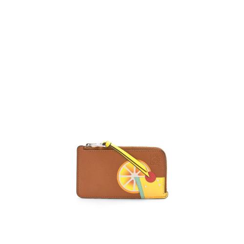  LOEWE羅意威 22年秋冬 女士 卡包 Cocktail coin cardholder in classic calfskin C643Z40X21-