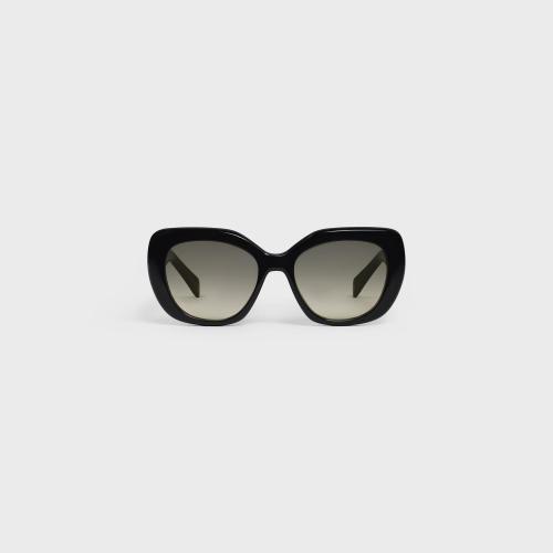  CELINE賽琳思琳 22年秋冬 女士 太陽(yáng)眼鏡 LUNETTES DE SOLEIL TRIOMPHE 06 ACéTATE 4S226CPLB