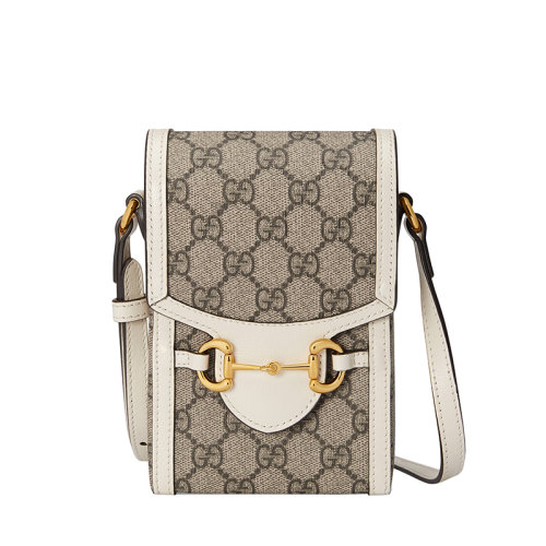 GUCCI/古馳  斜挎包女包 Horsebit 1955迷你包單肩斜挎包