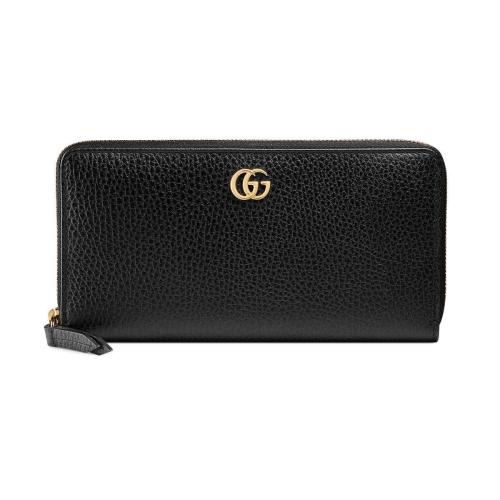  GUCCI古馳 22年秋冬 女士 皮革全拉鏈式錢包 456117 CAO0G 1000 預定商品2-6周發貨