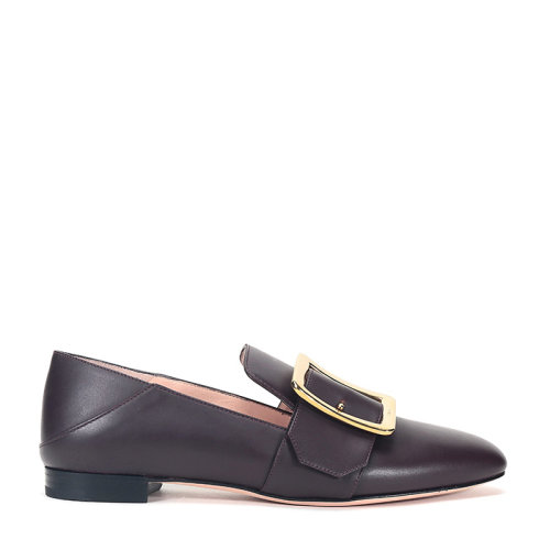 BALLY/巴利 女士皮質平底鞋便鞋 JANELLE