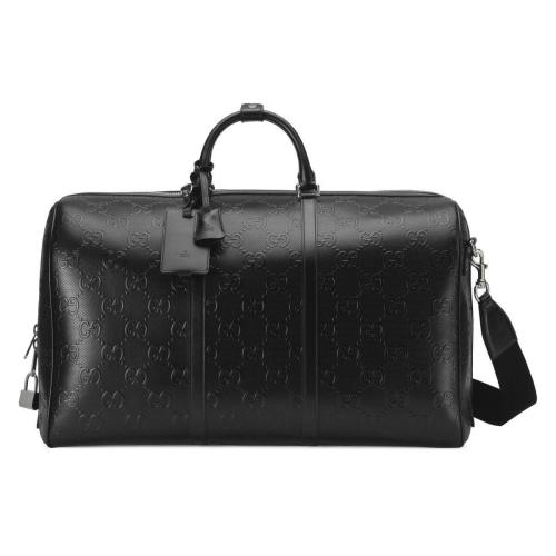  GUCCI古馳 22年秋冬 男士 GG印花壓紋大號旅行包 725129 1W3CN 1000
