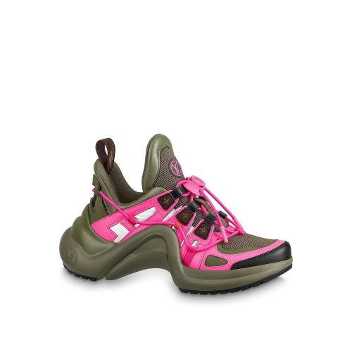  LV路易威登 22年秋冬 女士 休閑運動鞋 Sneaker LV Archlight 1A9RU1 1A9RTZ 1A9RU0 1A9RTX 1A