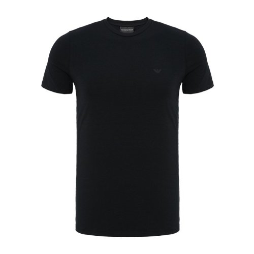 Emporio Armani/安普里奧阿瑪尼 時尚鷹標深藍色男士短袖T恤 8N1T80_1J0AZ_0939