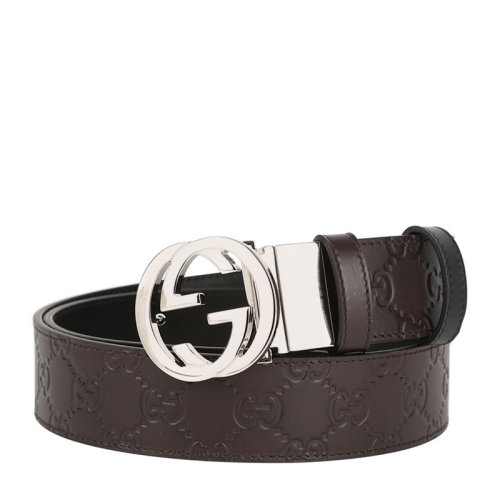 GUCCI/古馳  男士雙面可用腰帶 473030-CWCWN-2174