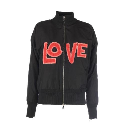 Moncler/蒙克萊 女士黑色時尚休閑夾克 4537705539JQ999