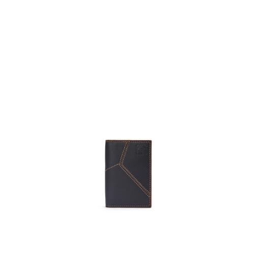  LOEWE羅意威 22年秋冬 男士 錢包 Puzzle stitches bifold cardholder in smooth calfskin C51