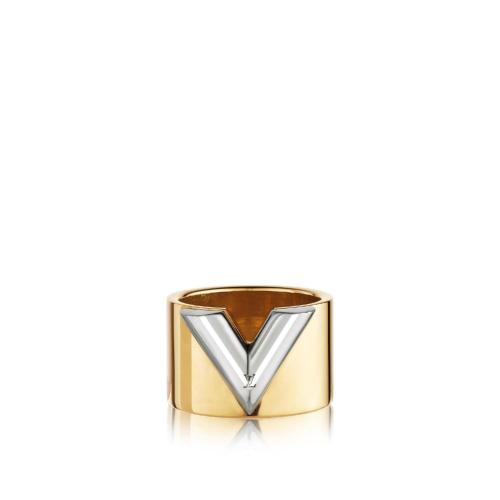  LV路易威登 22年秋冬 女士 戒指 Essential V 戒指 M61086 M61085 預定商品2-8周發貨