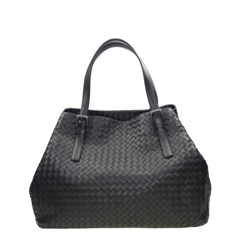 Bottega Veneta/葆蝶家  女包女士黑色羊皮時尚百搭單肩包手提包 272154V00168175  GMH0022BC