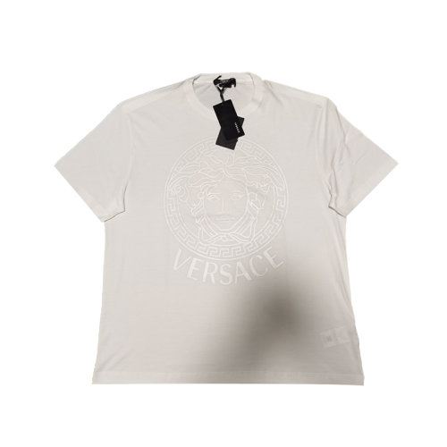 VERSACE/范思哲 經典款白色休閑百搭短袖圓領T恤女士