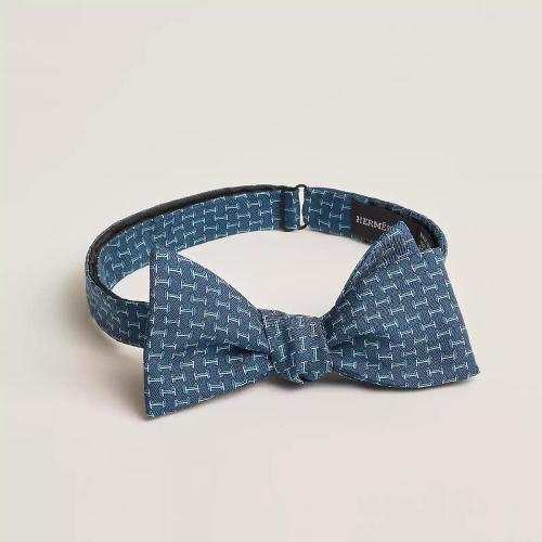  HERMES愛馬仕 22年秋冬 男士 領結 Noeud?papillon H en Relief H846279T 08