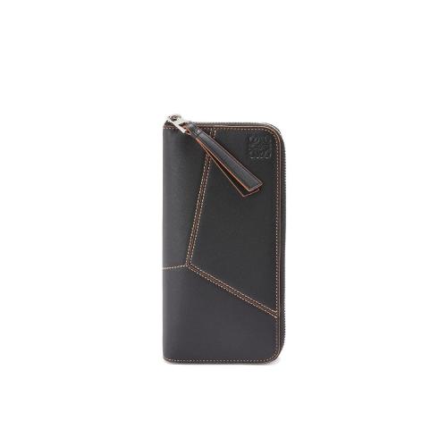  LOEWE羅意威 22年秋冬 男士 錢包 Puzzle stitches open wallet in smooth calfskin C510U46X0
