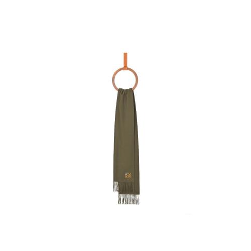  LOEWE羅意威 22年秋冬 男士 圍巾 Anagram scarf in cashmere F000914X04-4110 預(yù)定商品1-3周發(fā)貨