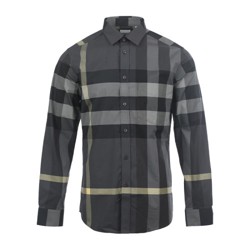 BURBERRY/博柏利 經(jīng)典格紋男士長袖襯衫8050329