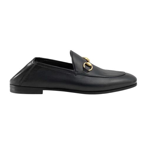  GUCCI古馳 22年秋冬 女士 皮革馬銜扣樂福鞋 414998 DLC00 1000