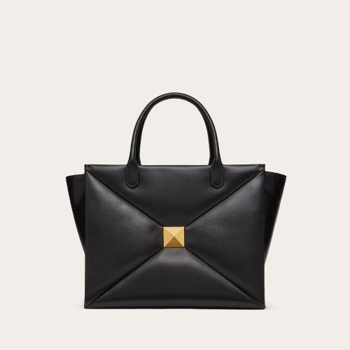  VALENTINO華倫天奴 22年秋冬 女士 手提包 GRAND SAC a MAIN ONE STUD EN NAPPA 1W2B0K57HHX0N