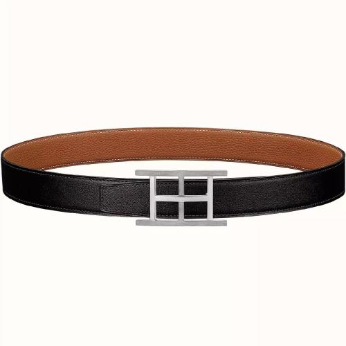 HERMES愛馬仕 22年秋冬 男士 腰帶 Boucle de ceinture Inside H %26 Cuir de ceinture reversib