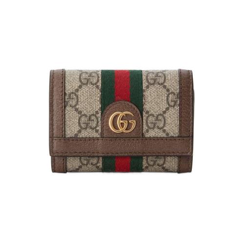  GUCCI古馳 22年秋冬 女士 Ophidia系列雙折錢包 644334 96IWG 8745