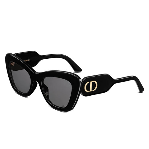 DIOR/迪奧 22年春夏新款 女士黑色醋酸纖維鏡框蝴蝶太陽鏡BOBYB1UXR_10A0