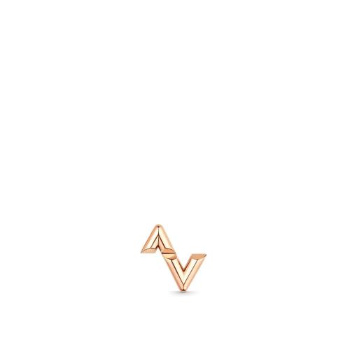  LV路易威登 22年秋冬 女士 耳環 LV VOLT UPSIDE DOWN 18K 金耳釘 Q06085
