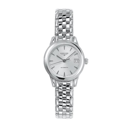 LONGINES/浪琴 軍旗系列 自動機械 女士腕表 L4.274.4.72.6