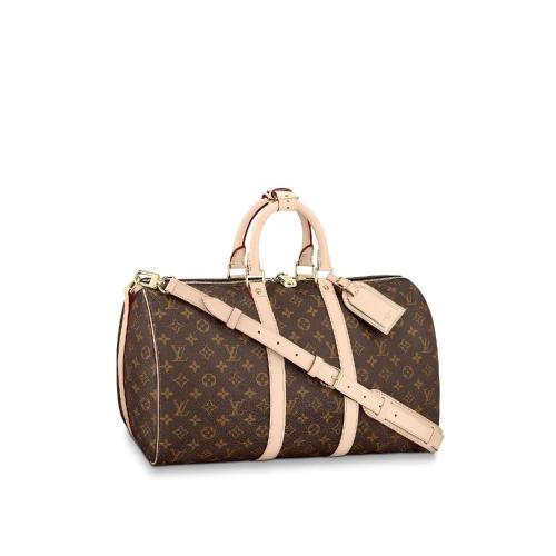  LV路易威登 22年秋冬 男士 旅行包 Keepall 45 旅行袋（配肩帶） M41418 預定商品2-6周發貨