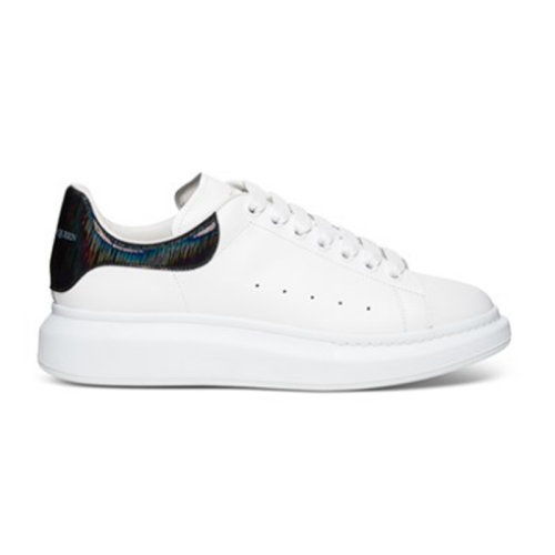 Alexander McQueen/亞歷山大麥昆  男鞋男士白色低幫時(shí)尚簡約小白鞋休閑運(yùn)動(dòng)鞋  553680WIA4N9061  GMH0012BC