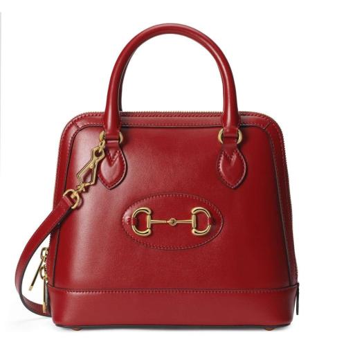  GUCCI古馳 22年秋冬 女士 Gucci 1955馬銜扣系列小號手提包 621220 0YK0G 6638 預定商品2-6周發貨
