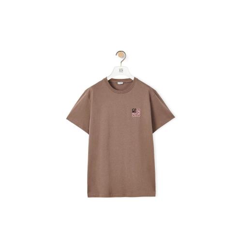  LOEWE羅意威 22年秋冬 男士 短袖T恤 Anagram T-shirt in cotton H526Y22J26-1470