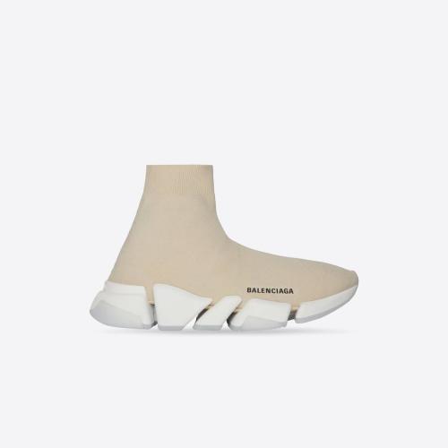  BALENCIAGA巴黎世家 22年春夏 男士 休閑運(yùn)動鞋 Mens Speed 2.0 Recycled Knit Trainers With