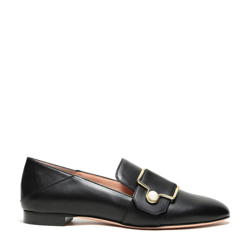 BALLY/巴利女士皮質便鞋平底鞋MAELLE400