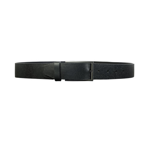 Calvin Klein/卡爾文·克萊因休閑時尚商務黑色牛皮革腰帶10492