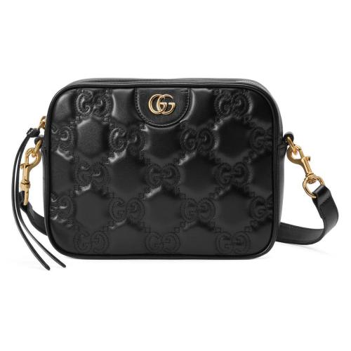  GUCCI古馳 22年秋冬 女士 GG絎縫皮革肩背包 702234 UM8HG 1046