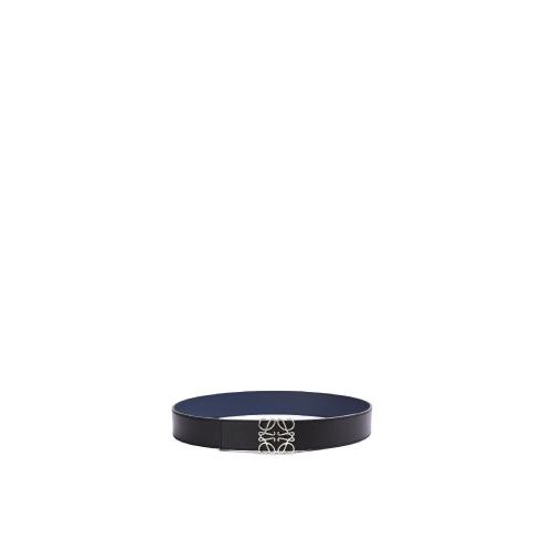  LOEWE羅意威 22年秋冬 男士 腰帶 Anagram belt in smooth calfskin 515.01.010-5574
