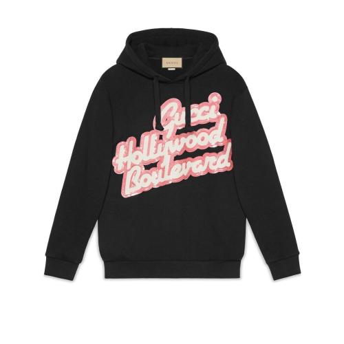  GUCCI古馳 22年秋冬 女士 Gucci Hollywood Boulevard衛衣 615061 XJEF8 1043