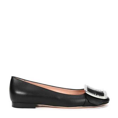 BALLY/巴利 女士牛皮單鞋平底鞋船鞋 JACKIE FLAT CRYS