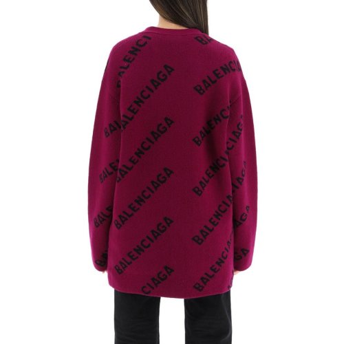  Balenciaga/巴黎世家 女士印花時(shí)尚休閑針織衫/毛衣 659676-T1567-5272 PLFSX