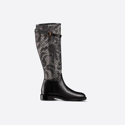  DIOR迪奧 22年秋冬 女士 短靴 Botte Dior Empreinte KCI831FFC_S900